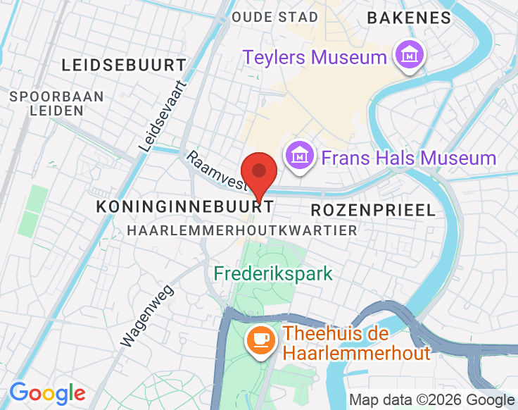 Kaart van Haarlem