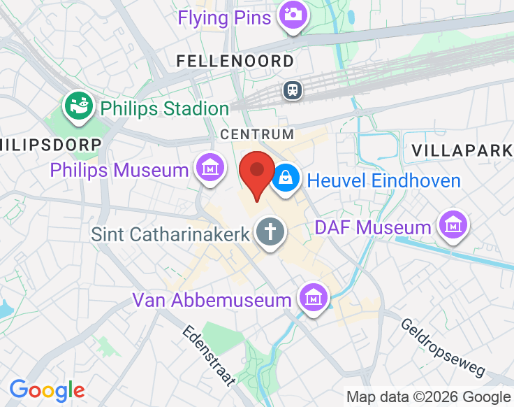 Kaart van Eindhoven