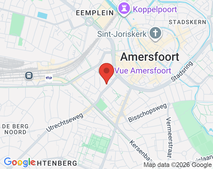 Kaart van Amersfoort